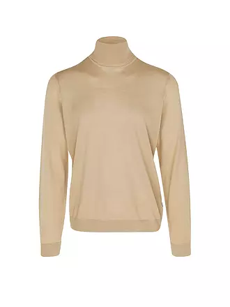 BOSS | Jersey de cuello alto Slim Fit MUSSO | camel